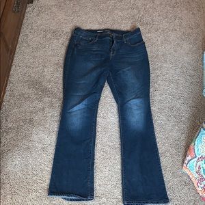 Old Navy mid rise bootcut jeans
